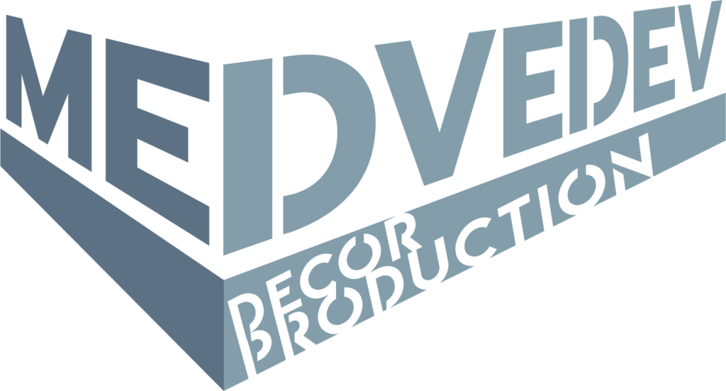 logo MEDVEDEV dec prod STEEL 2